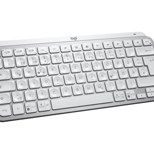 LOGITECH MX Keys Mini Minimalist Wireless Illuminated Keyboard – PALE GREY – CENTRAL (FR)