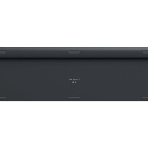 LOGITECH MX Keys S – GRAPHITE – (FRA) – BT – N/A – CENTRAL-419 – PLUS PALMREST