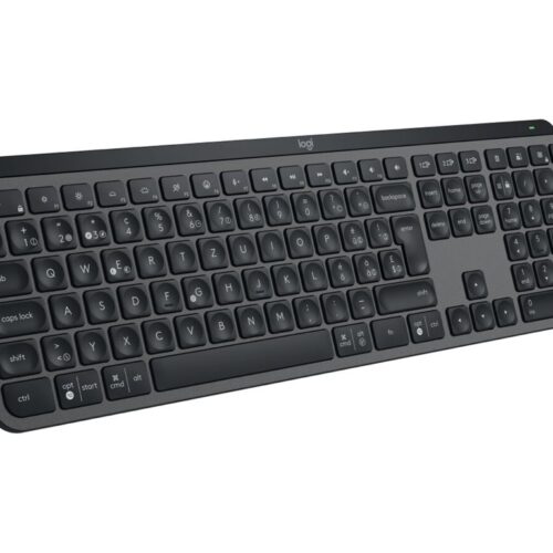 LOGITECH MX Keys S – GRAPHITE – (FRA) – BT – N/A – CENTRAL-419 – PLUS PALMREST