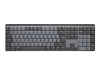 LOGITECH MX Mechanical Wireless Illuminated Performance Keyboard – GRAPHITE – (FR) – 2.4GHZ/BT – N/A – CENTRAL – TACTILE
