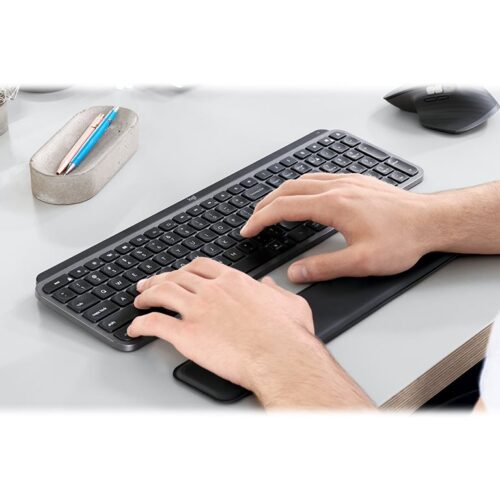 LOGITECH MX Palm Rest Keyboard wrist rest grey