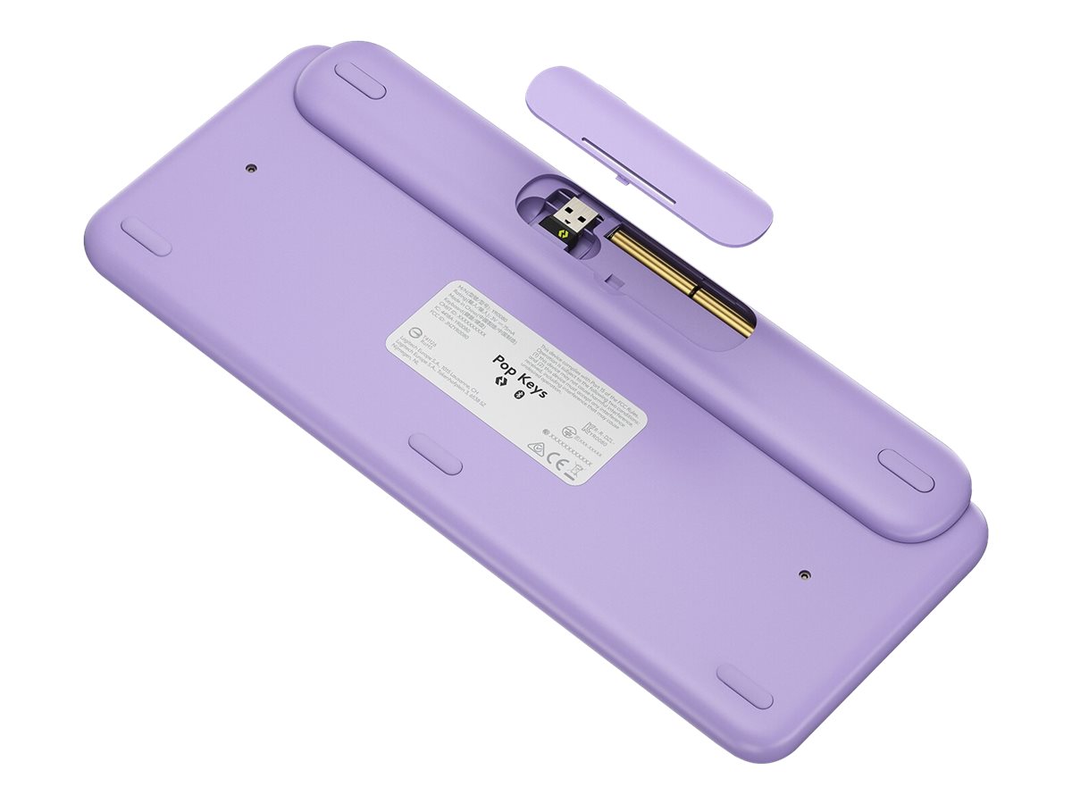 LOGITECH POP Keys Wireless Mechanical Keyboard With Emoji Keys – DayDream Mint Central (FR)