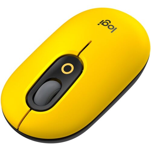 LOGITECH POP Mouse with emoji – Blast Yellow – Emea