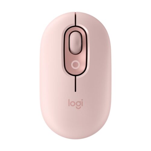 LOGITECH POP Mouse with emoji – ROSE