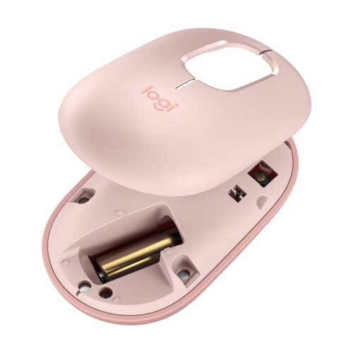 LOGITECH POP Mouse with emoji – ROSE