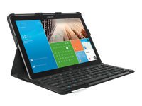 LOGITECH PRO Protective case with full-size keyboard For Samsung Galaxy NotePRO 12.2 and Samsung Galaxy TabPRO 12.2 – CARBON BLACK –