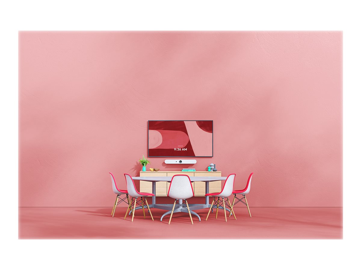 LOGITECH Rally Bar Mini Video conferencing device Zoom Certified Certified for Microsoft Teams white