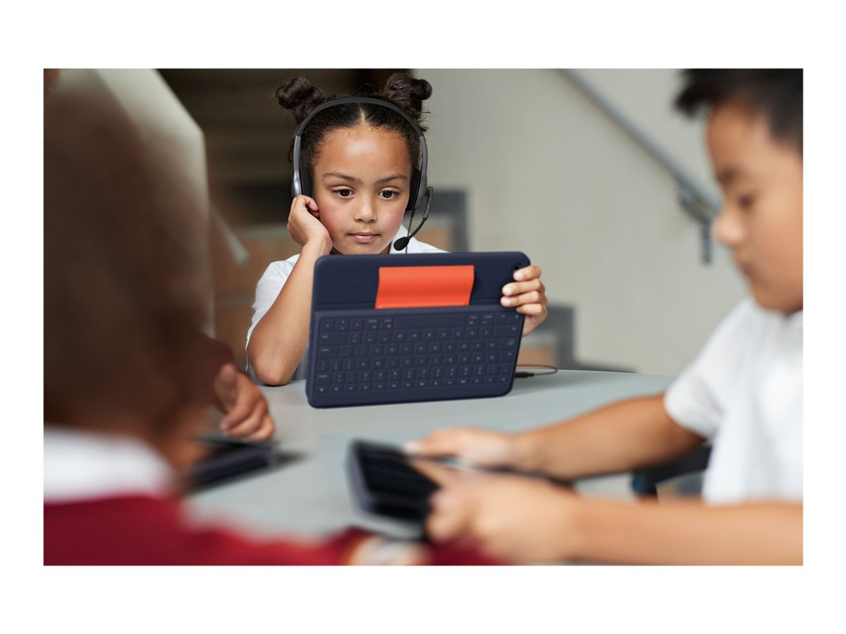 LOGITECH Rugged Combo 3 for iPad Gen. 7/8 – CLASSIC BLUE – FRA – WW EDUC