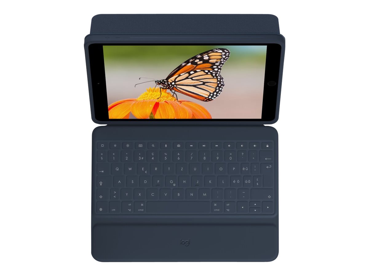 LOGITECH Rugged Combo 3 for iPad Gen. 7/8 – CLASSIC BLUE – FRA – WW EDUC