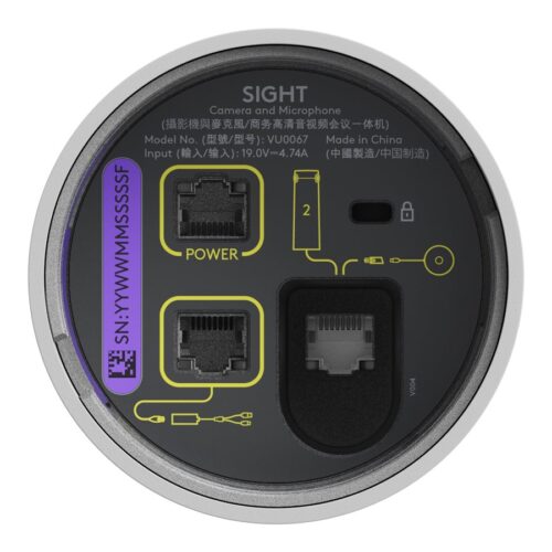 LOGITECH Sight Conference camera colour 4K audio PoE Plus