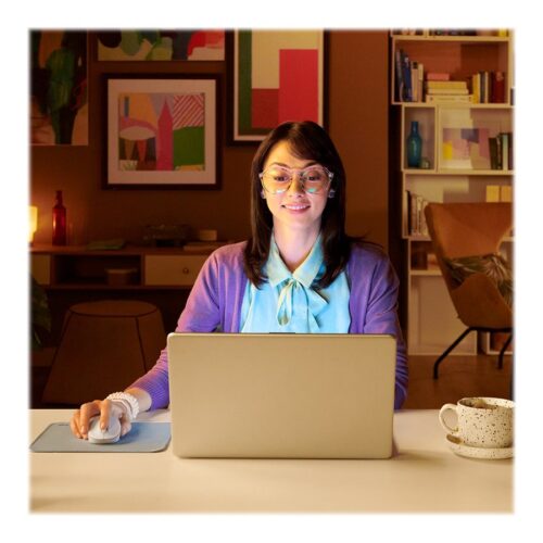 LOGITECH Signature M650 for Business Mouse wireless Bluetooth 2.4 GHz Bolt USB receiver off-white