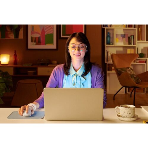 LOGITECH Signature M650 for Business Mouse wireless Bluetooth 2.4 GHz Bolt USB receiver off-white