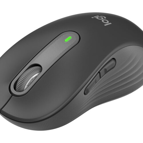 LOGITECH Signature M650 L for Business Mouse right-handed 5 buttons wireless Bluetooth 2.4 GHz Bolt USB receiver
