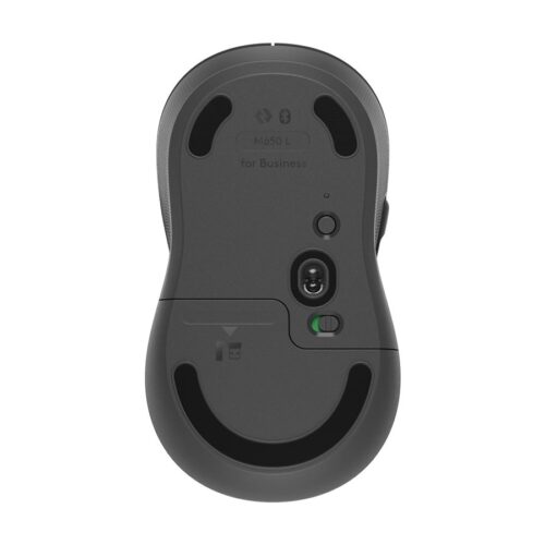 LOGITECH Signature M650 L for Business Mouse right-handed 5 buttons wireless Bluetooth 2.4 GHz Bolt USB receiver