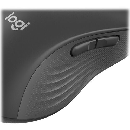 LOGITECH Signature M650 L LEFT Mouse large size left-handed optical 5 buttons wireless Bluetooth 2.4 GHz GRAPHITE
