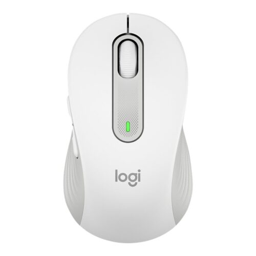 LOGITECH Signature M650 L Mouse large size optical 5 buttons wireless Bluetooth 2.4 GHz Bolt USB receiver off-white