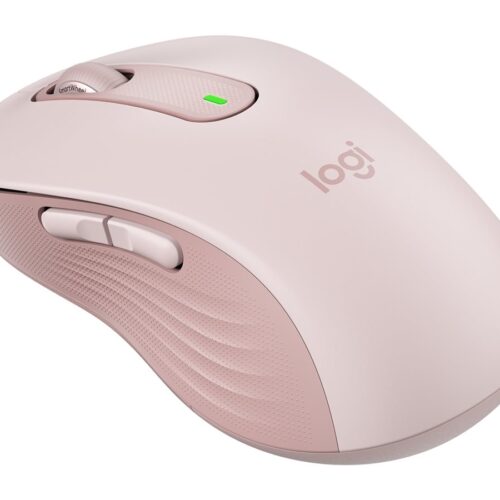 LOGITECH Signature M650 L Mouse large size optical 5 buttons wireless Bluetooth 2.4 GHz Bolt USB receiver rose