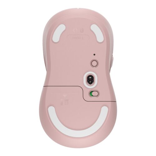 LOGITECH Signature M650 L Mouse large size optical 5 buttons wireless Bluetooth 2.4 GHz Bolt USB receiver rose