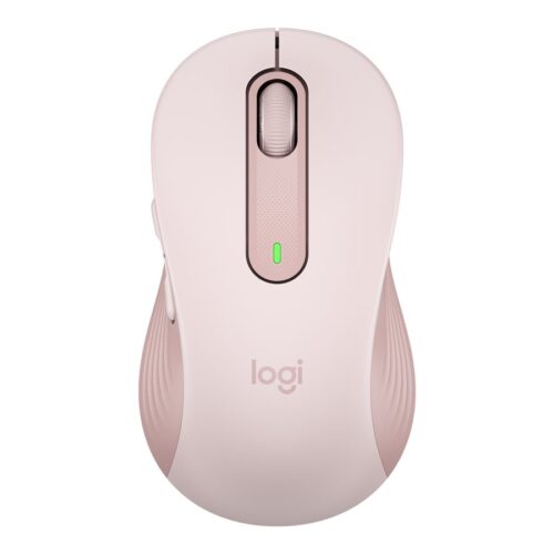 LOGITECH Signature M650 L Mouse large size optical 5 buttons wireless Bluetooth 2.4 GHz Bolt USB receiver rose