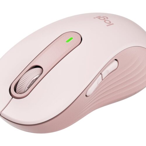 LOGITECH Signature M650 L Mouse large size optical 5 buttons wireless Bluetooth 2.4 GHz Bolt USB receiver rose