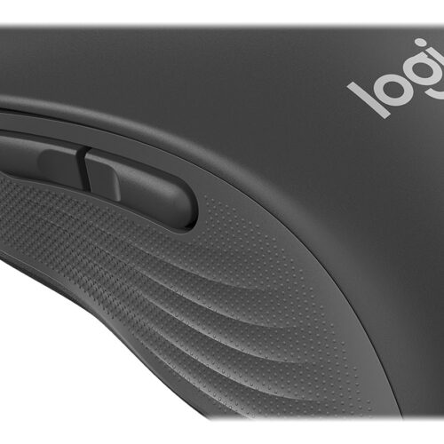 LOGITECH Signature M650 Mouse optical 5 buttons wireless Bluetooth 2.4 GHz Bolt USB receiver graphite