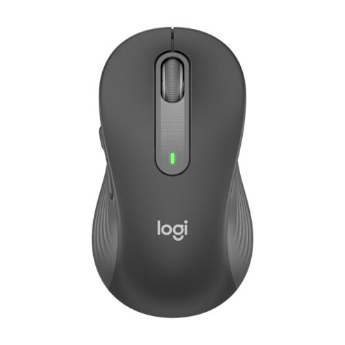 LOGITECH Signature M650 Mouse optical 5 buttons wireless Bluetooth 2.4 GHz Bolt USB receiver graphite