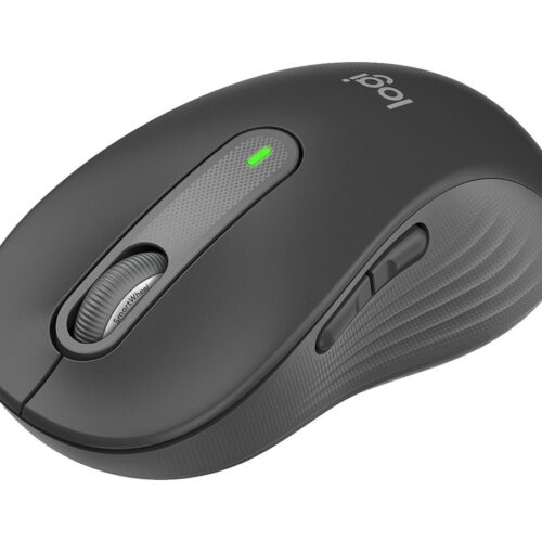 LOGITECH Signature M650 Mouse optical 5 buttons wireless Bluetooth 2.4 GHz Bolt USB receiver graphite