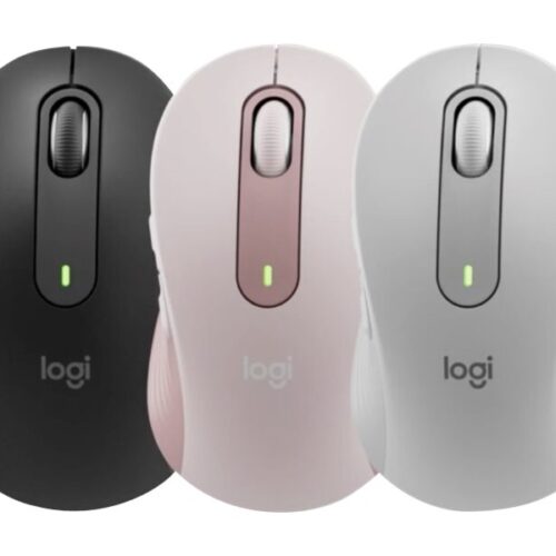 LOGITECH Signature M650 Mouse optical 5 buttons wireless Bluetooth 2.4 GHz Bolt USB receiver rose