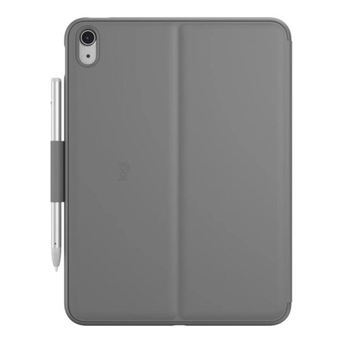 LOGITECH Slim Folio for iPad 10th gen – GREY – (FR) – CENTRAL