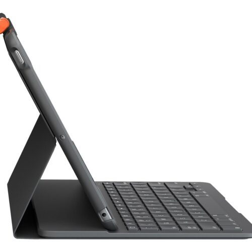 LOGITECH Slim Folio for iPad 7th & 8th generation – Graphite – Fra