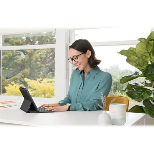 LOGITECH Slim Folio for iPad 7th & 8th generation – Graphite – Fra