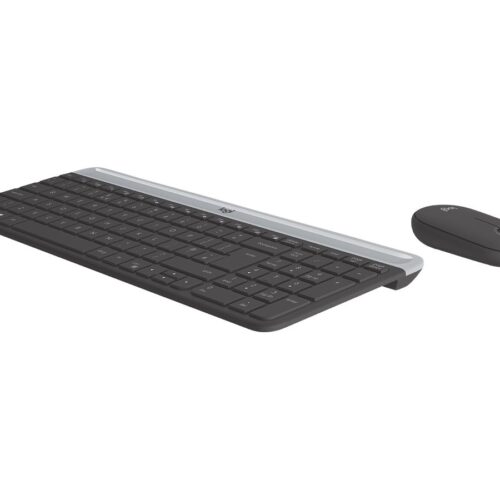 LOGITECH Slim Wireless Keyboard and Mouse Combo MK470 – GRAPHITE – FRA – CENTRAL