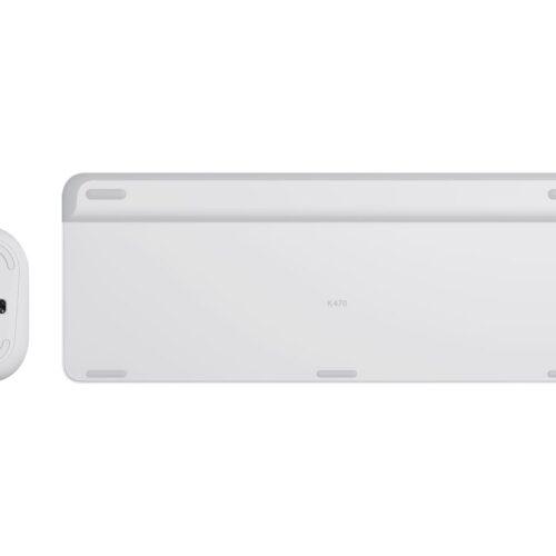LOGITECH Slim Wireless Keyboard and Mouse Combo MK470 OFFWHITE (FR)