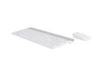 LOGITECH Slim Wireless Keyboard and Mouse Combo MK470 OFFWHITE (FR)