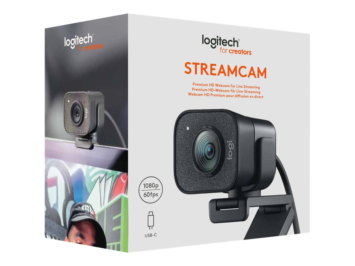 LOGITECH StreamCam – GRAPHITE – EMEA