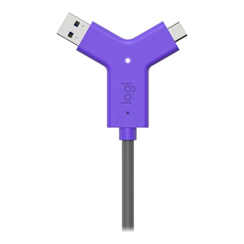 LOGITECH Swytch Hub 2 x HDMI + 1 x SuperSpeed USB + 2 x USB-C desktop for Room Solution Huddle Large