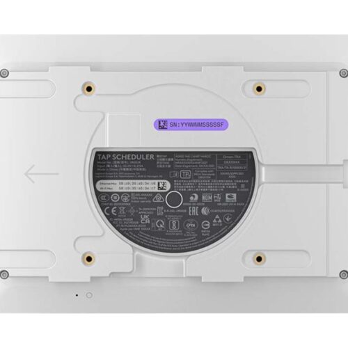 LOGITECH Tap Scheduler Purpose-Built Scheduling Panel for Meeting Rooms Video conferencing device Zoom Certified