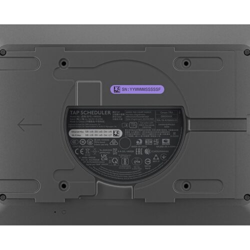 LOGITECH Tap Scheduler Purpose-Built Scheduling Panel for Meeting Rooms Video conferencing device Zoom Certified
