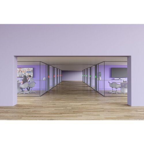 LOGITECH Tap Scheduler Purpose-Built Scheduling Panel for Meeting Rooms Video conferencing device Zoom Certified