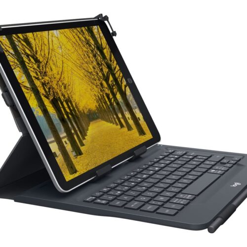 LOGITECH Universal Folio with integrated keyboard for 23 – 25,5cm / 9-10 inch tablets (FRA)