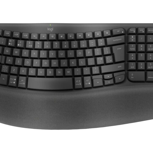 LOGITECH Wave Keys for Business – GRAPHITE – (FRA) – 2.4GHZ/BT – CENTRAL-419 – B2B