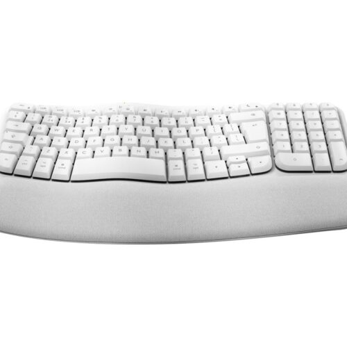 LOGITECH Wave Keys Wireless Ergonomic Keyboard – OFFWHITE (FR)