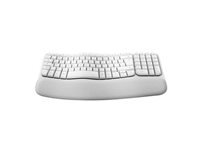 LOGITECH Wave Keys Wireless Ergonomic Keyboard – OFFWHITE (FR)