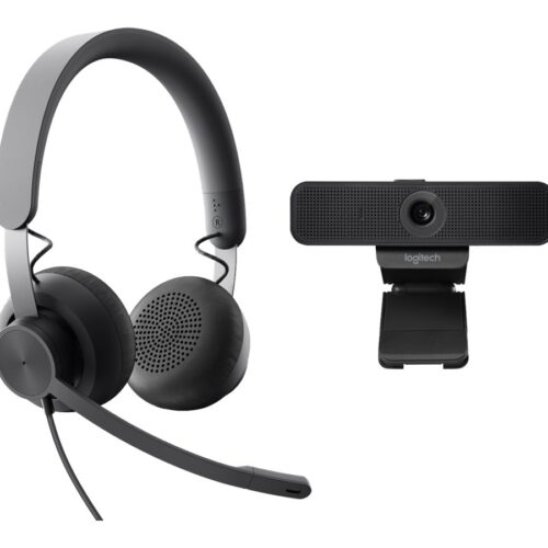LOGITECH Wired Personal Video CollabKit – GRAPHITE – EMEA