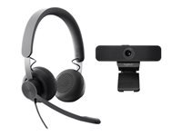 LOGITECH Wired Personal Video CollabKit – GRAPHITE – EMEA