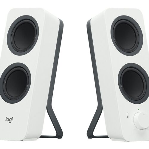 LOGITECH Z207 Speakers for PC 2.0-channel wireless Bluetooth 5 Watt Total white
