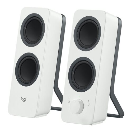 LOGITECH Z207 Speakers for PC 2.0-channel wireless Bluetooth 5 Watt Total white