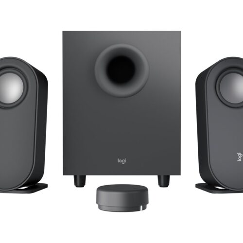 LOGITECH Z407 Android Edition speaker system for PC 2.1channel wireless Bluetooth USB 40 Watt Total graphite grey