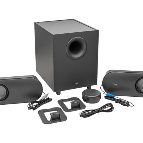 LOGITECH Z407 Android Edition speaker system for PC 2.1channel wireless Bluetooth USB 40 Watt Total graphite grey