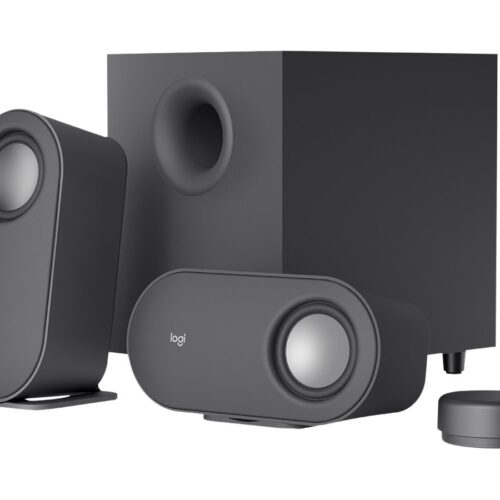 LOGITECH Z407 Android Edition speaker system for PC 2.1channel wireless Bluetooth USB 40 Watt Total graphite grey
